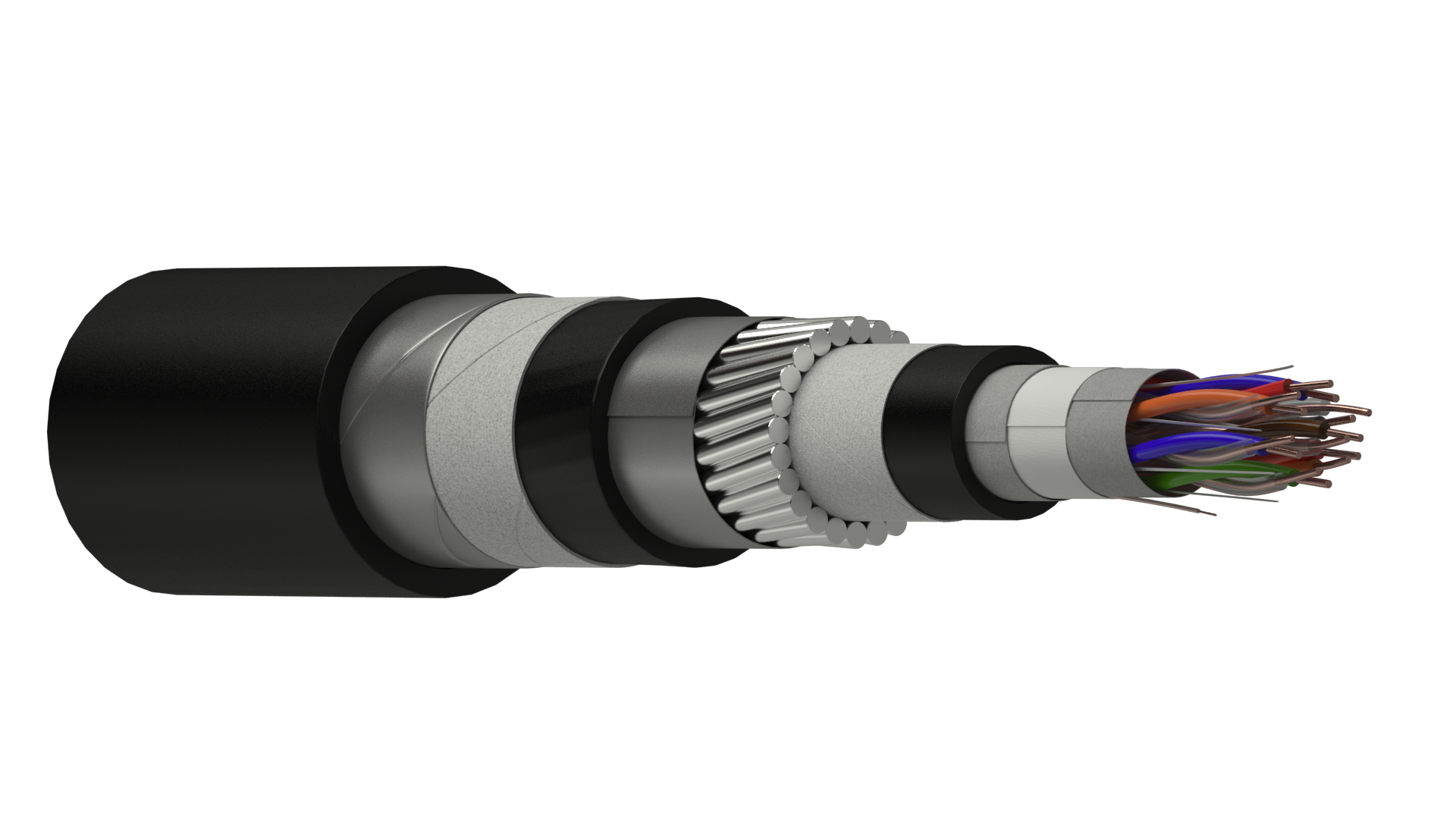 Кабели для сигнализации и блокировки с повышенной защищенностью от внешних электромагнитных влияний